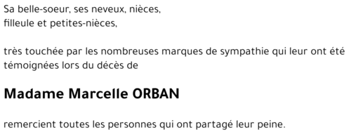 Marcelle ORBAN