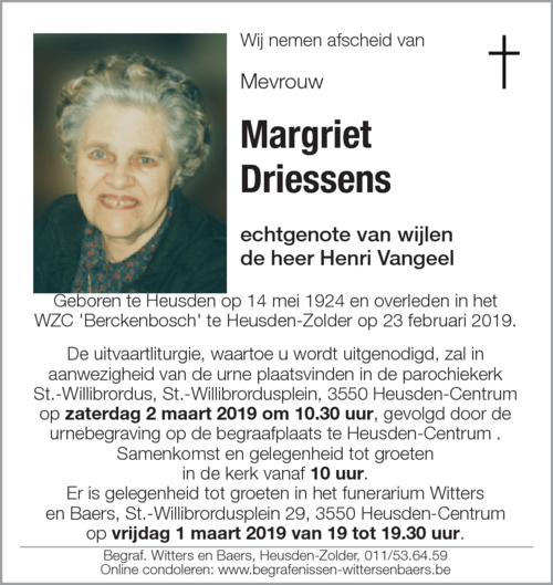 Margriet Driessens