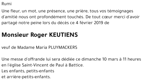 Roger KEUTIENS