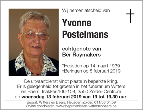 Yvonne Postelmans