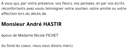 André HASTIR