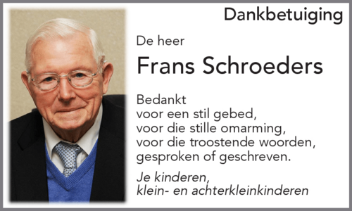 Frans SCHROEDERS