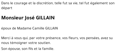 José GILLAIN