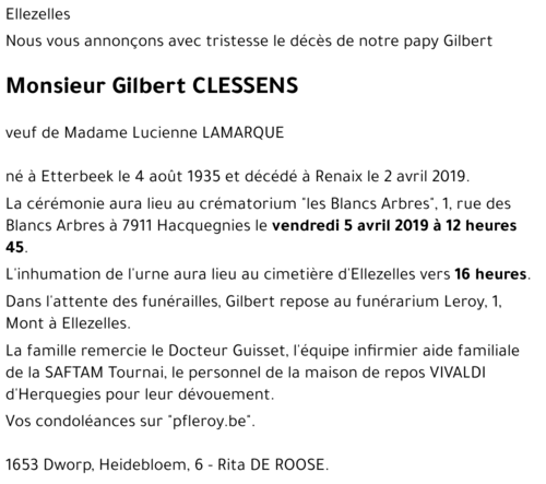 Gilbert Clessens