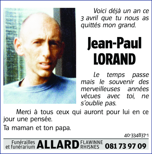Jean-Paul LORAND