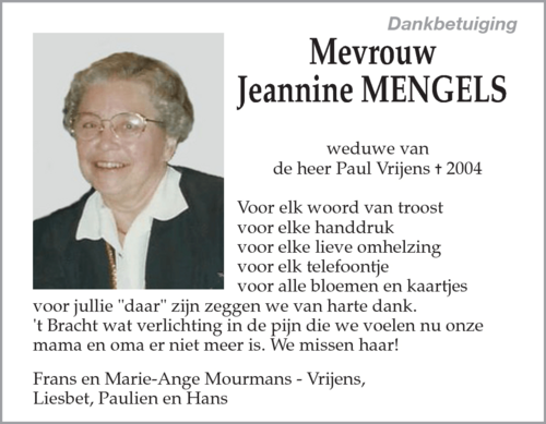 Jeannine Mengels