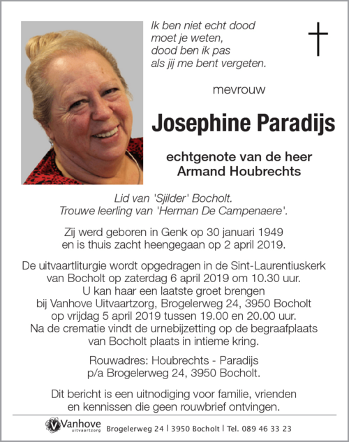 Josephine Paradijs