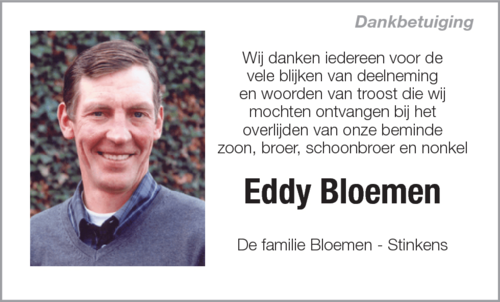 Eddy Bloemen