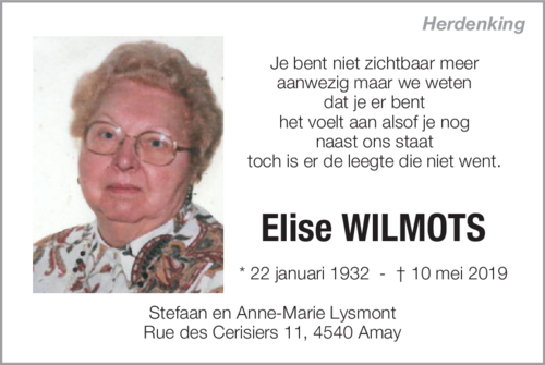 Elise Wilmots