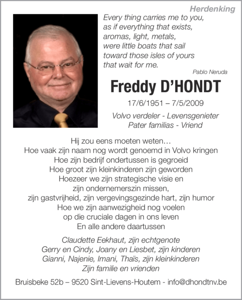 Freddy D'hondt