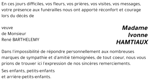 Ivonne HAMTIAUX