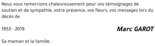Marc GAROT