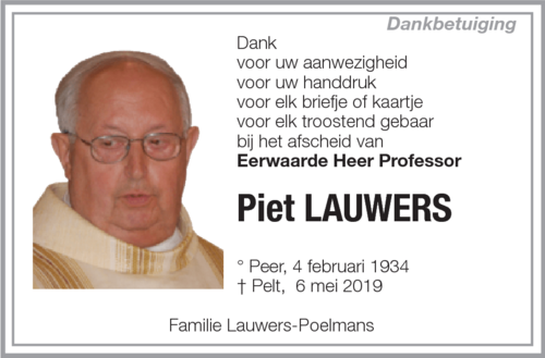 Piet LAUWERS
