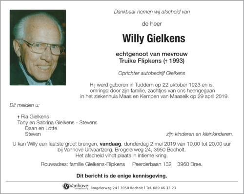 Willy Gielkens