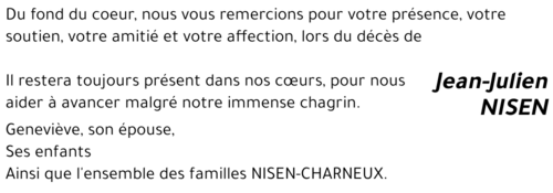 Jean-Julien NISEN