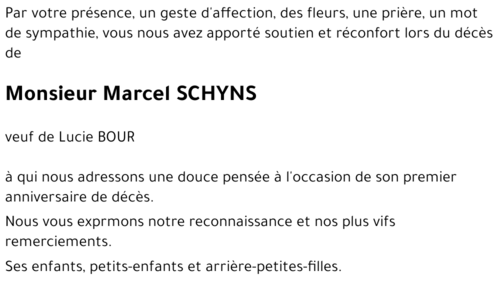 Marcel SCHYNS