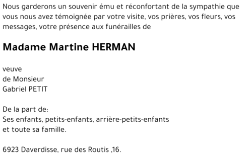 Martine HERMAN