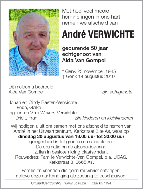 André Verwichte