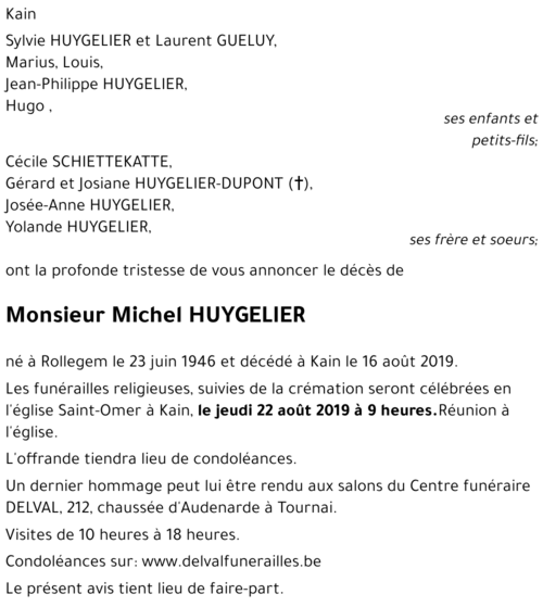 Michel HUYGELIER