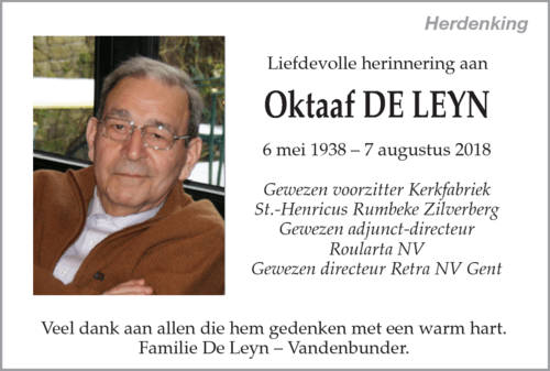 Oktaaf De Leyn