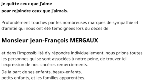 Jean-François MERGAUX