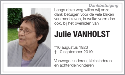 Julie Vanholst