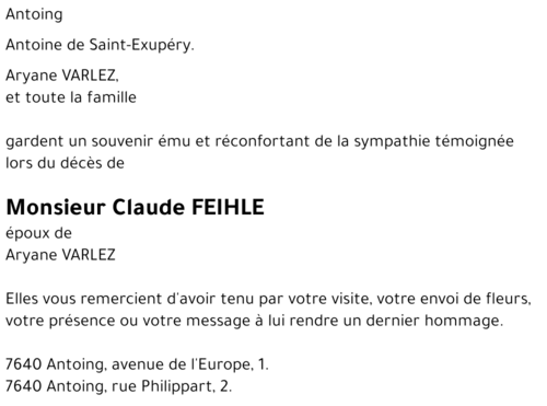 Claude FEIHLE