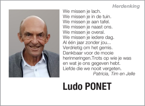 Ludo Ponet