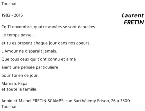 Laurent FRETIN