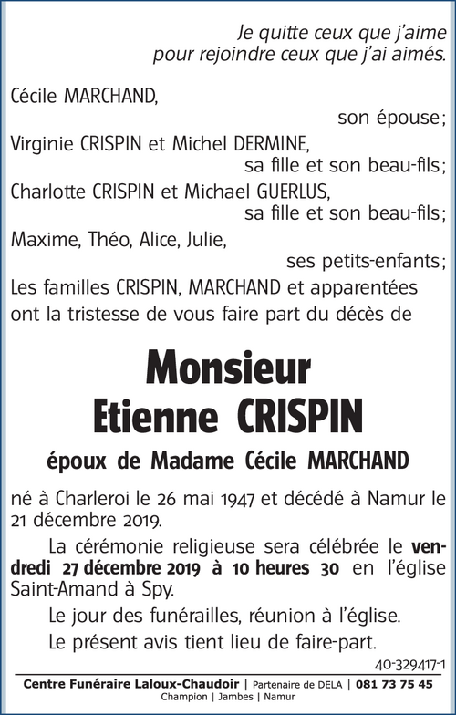 Etienne CRISPIN