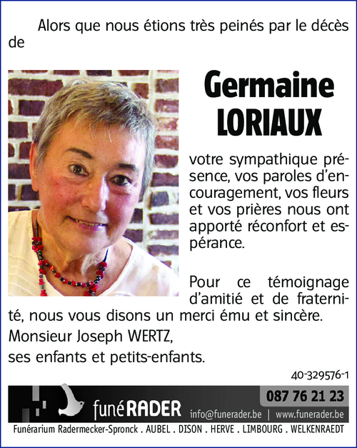 Germaine LORIAUX