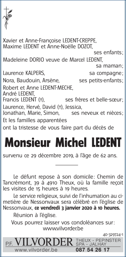 Michel LEDENT