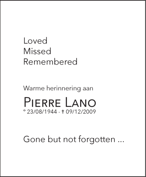 pierre lano