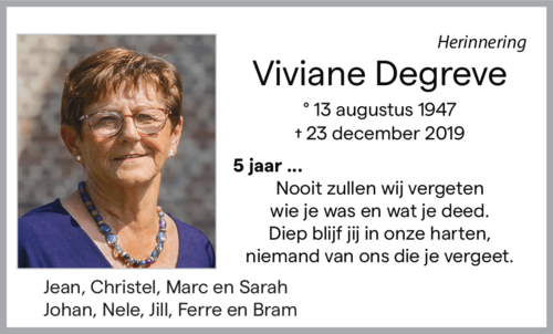 Viviane DEGREVE