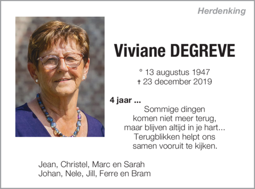 Viviane DEGREVE