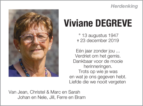 Viviane DEGREVE