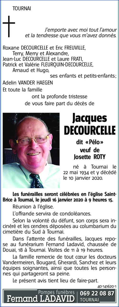 Jacques DECOURCELLE