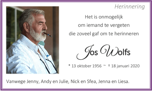 Jos Wolfs
