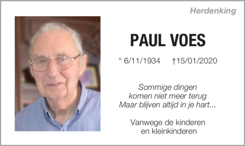 PAUL VOES