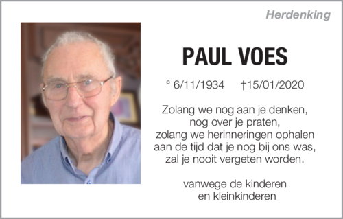 PAUL VOES