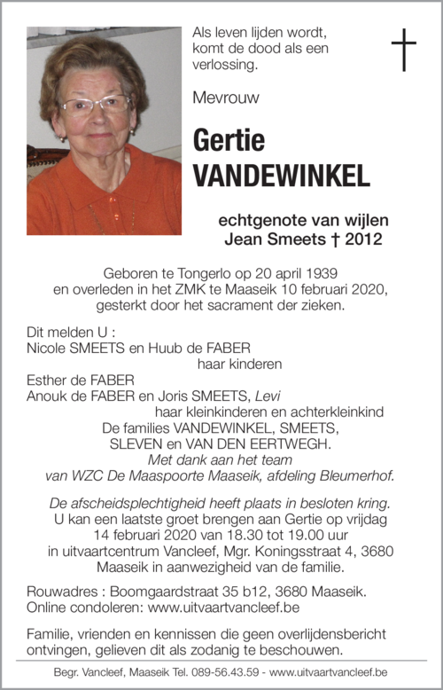 Gertie Vandewinkel