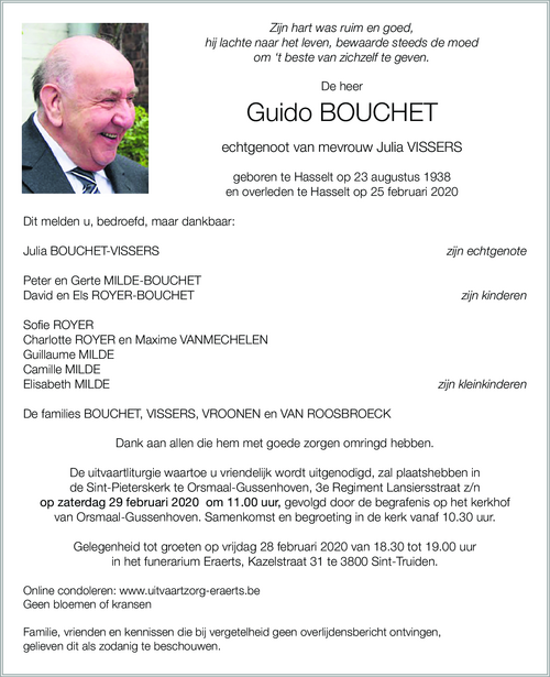 Guido BOUCHET