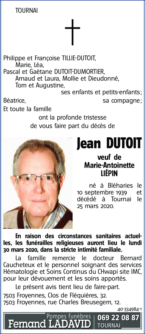 Jean DUTOIT