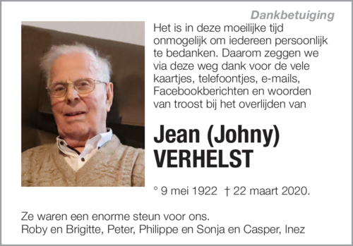 Jean (Johny) Verhelst