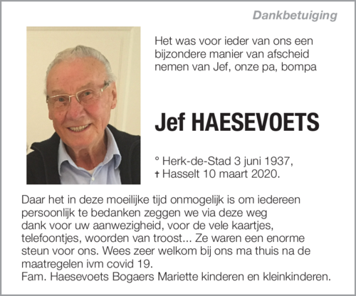 Jef Haesevoets