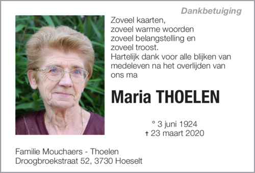 Maria THOELEN
