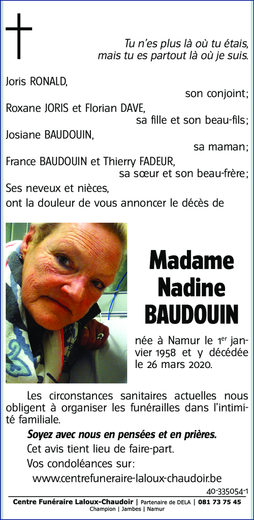 Nadine BAUDOUIN