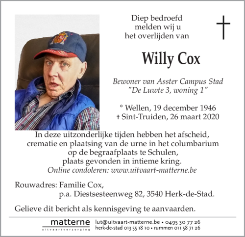 Willy Cox