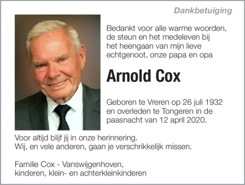 Arnold Cox
