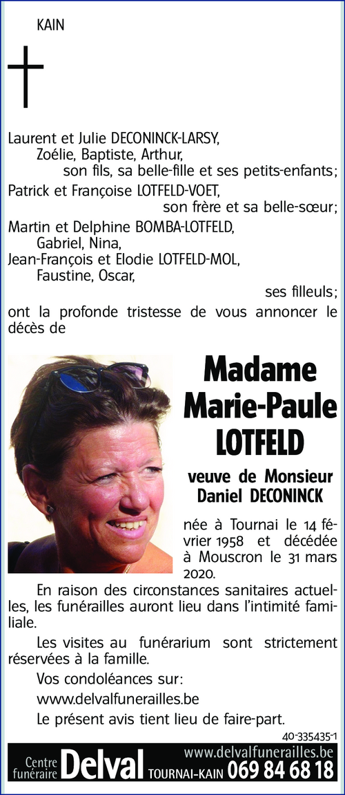 Marie-Paule LOTFELD
